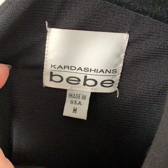 Kardashians for Bebe One Shoulder Pleated Dress - Picture 5 of 14